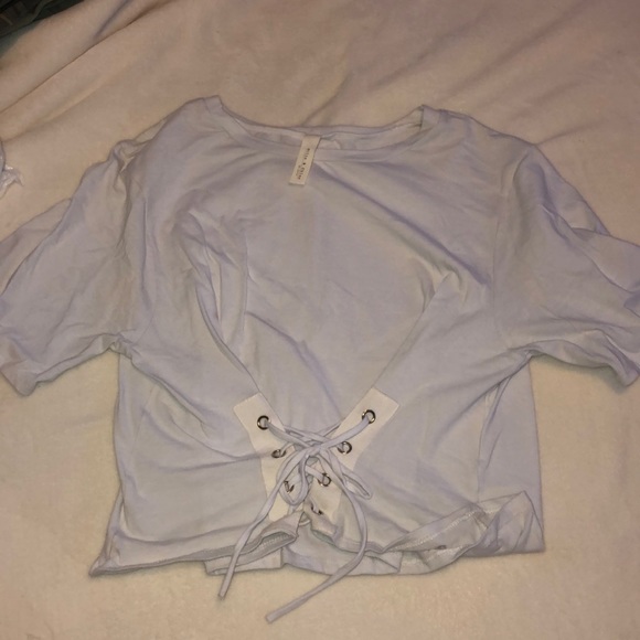 Corset crop tee - Picture 1 of 1